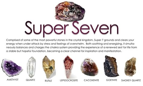 super 7 crystal healing properties